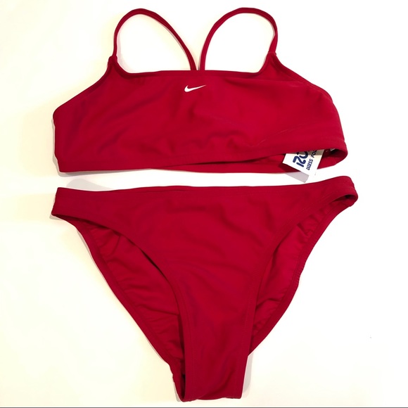 nike red bikini